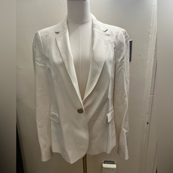 Zara Jackets & Blazers - Zara Elegant White Women's Blazer Size L